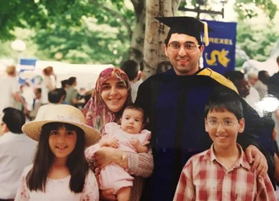 Sirous Asghari at his graduation from Philadelphia’s Drexel University in 1997.jpg
