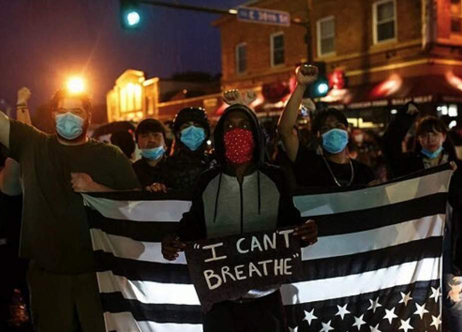 شهروند آمریکایی در محل اعتراضات علیه پلیس جان خود را از دست داد