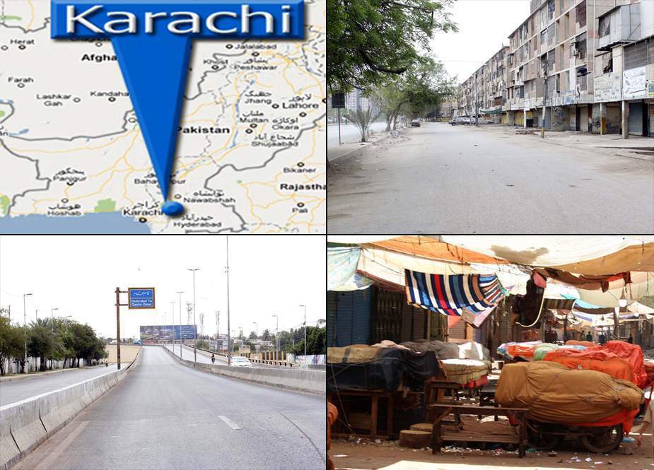 کراچی کے 3 اضلاع میں اسمارٹ لاک ڈاؤن کی حکمت عملی تیار