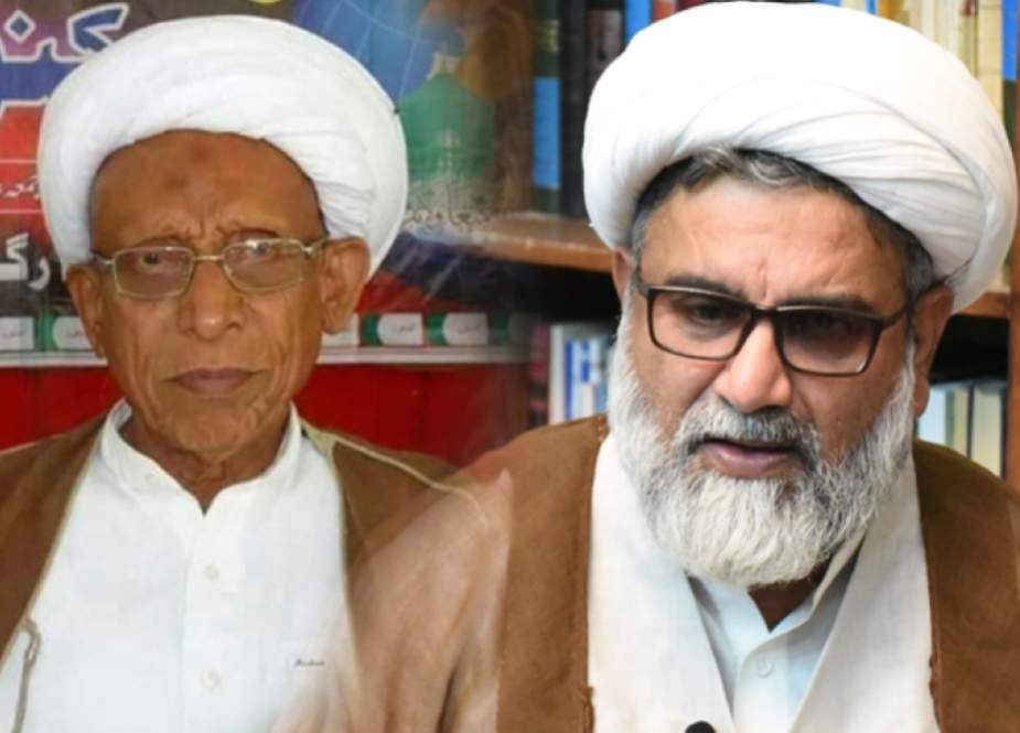 بزرگ عالم دین علامہ غلام قمبر کریمی کے انتقال پر علامہ ناصر عباس جعفری کا اظہار تعزیت