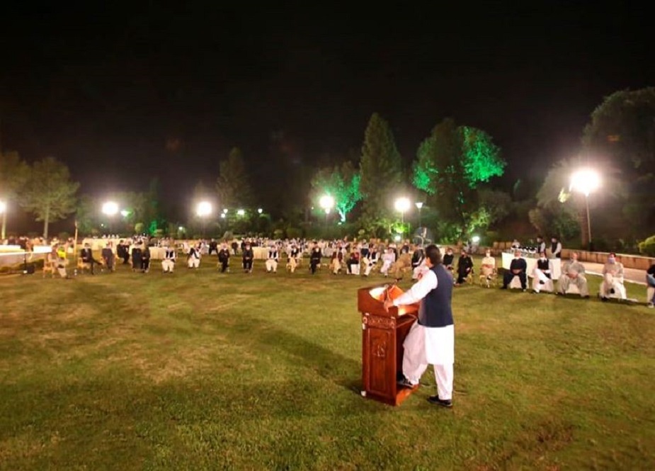 اسلام آباد، اراکین اسمبلی کیلئے وزیراعظم کے عشائیے کی تصاویر
