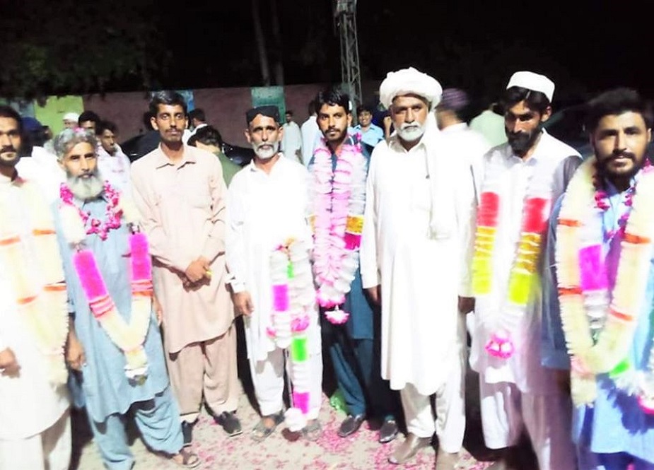 عوامی تحریک کے کارکنان کی شاہ پور جیل سے رہائی اور استقبال کی تصاویر