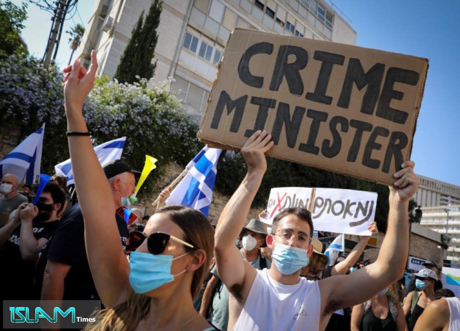 Thousands of ‘Israeli’ Protesters Demand Netanyahu’s Resignation