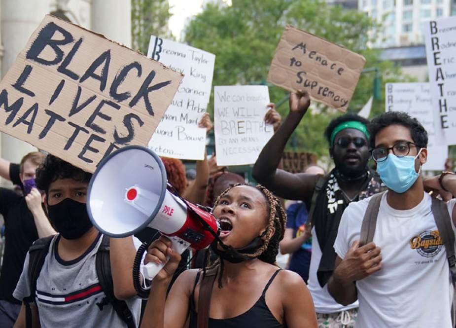 Black Lives Matter protest in Manhattan.JPG