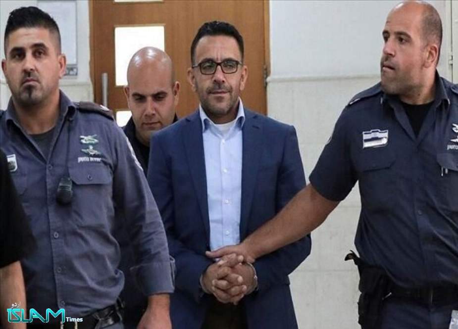 غاصب صیہونی رژیم نے "قدس شریف" کے فلسطینی گورنر کو گرفتار کر لیا