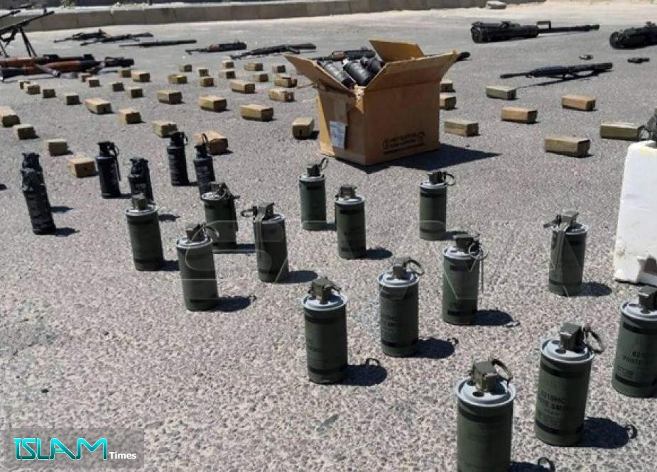 Syrian Army Seize Large US, Israeli-Made Weapons in Southern Region