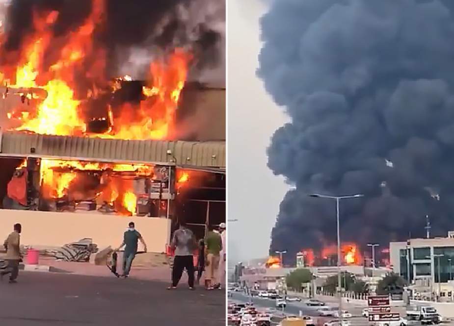 Huge blaze breaks out at food market in Ajman, UAE.jpg