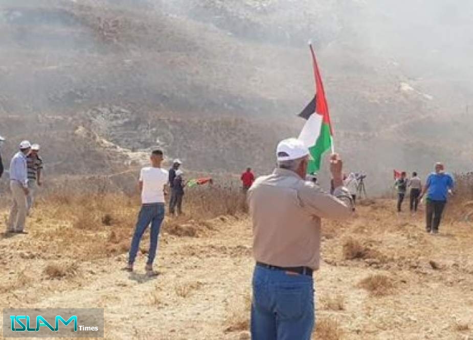 يوم الغضب الفلسطيني ضد اتفاقيات العار مع العدو الصهيوني