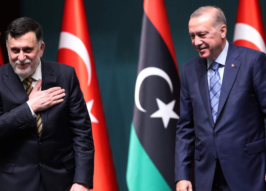 Turkish President Recep Tayyip Erdogan with the head of the UN-recognised Libyan Government of National Accord (GNA), Fayez Sarraj.jpg