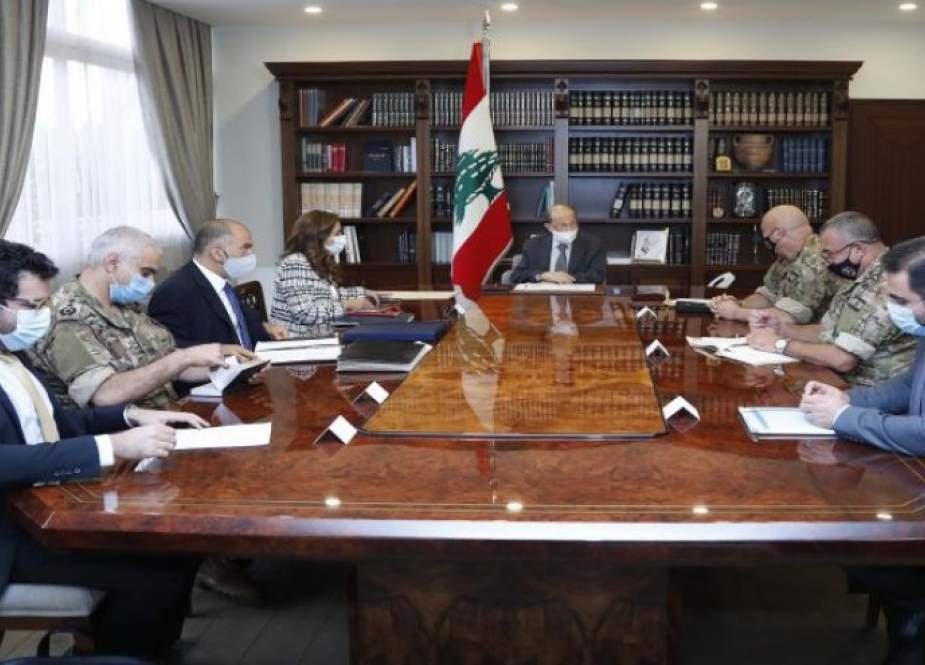 اجتماع للوفد اللبناني المفاوض لترسيم الحدود