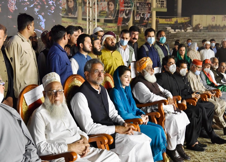 گوجرانوالا، پاکستان ڈیموکریٹک موومنٹ کے جلسہ عام کی تصاویر