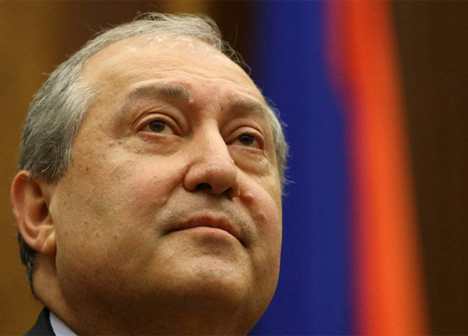 Ermənistan prezidenti Brüsselə gedib