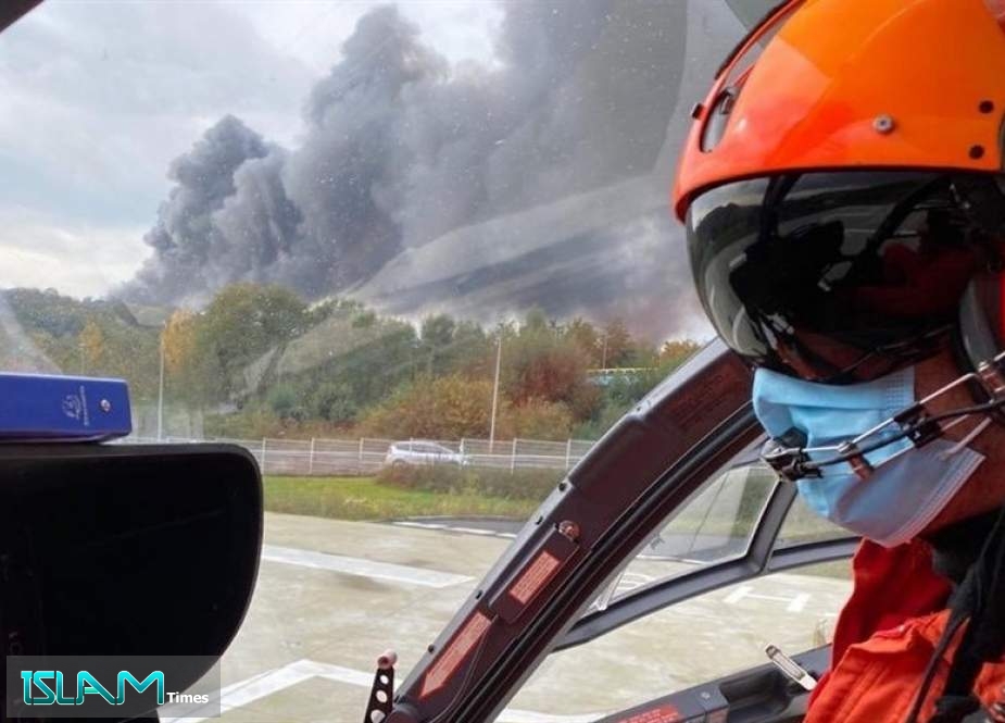 Major Fire Breaks Out in France’s Le Havre Port