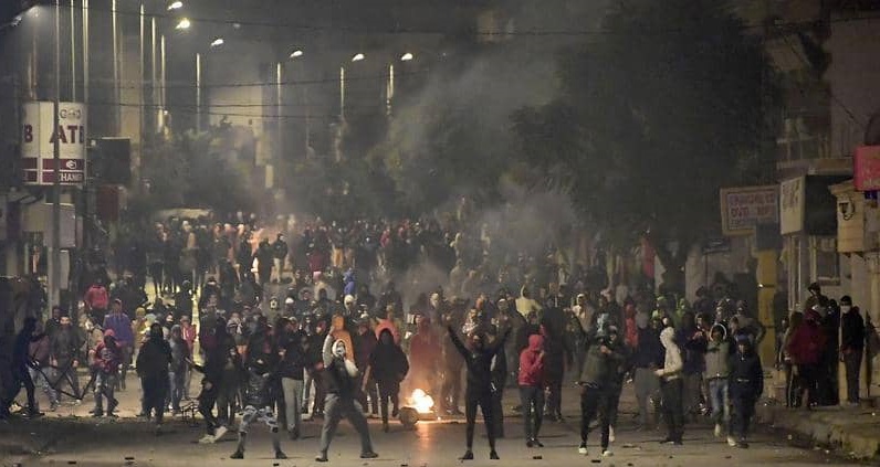 آخر مستجدات الاحتجاجات التونسية