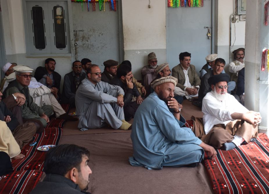 پاراچنار، مدرسہ خامنہ ای میں ولادت امام حسینؑ کی مناسبت سے اجتماع