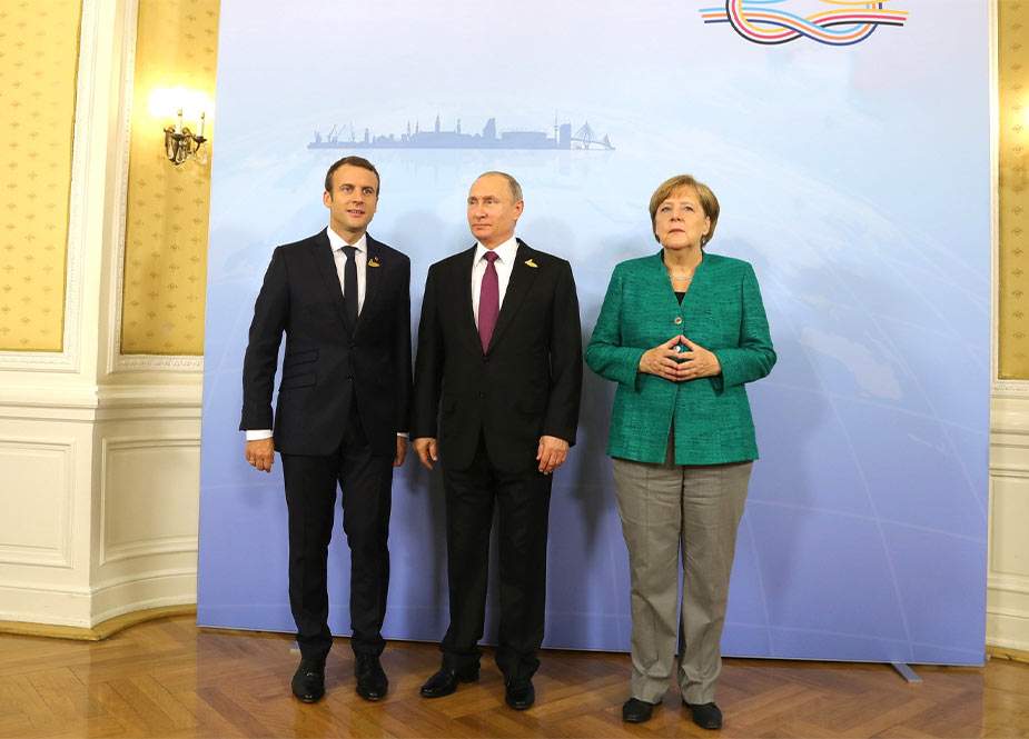 Merkel, Putin və Makronun görüşü baş tutmadı
