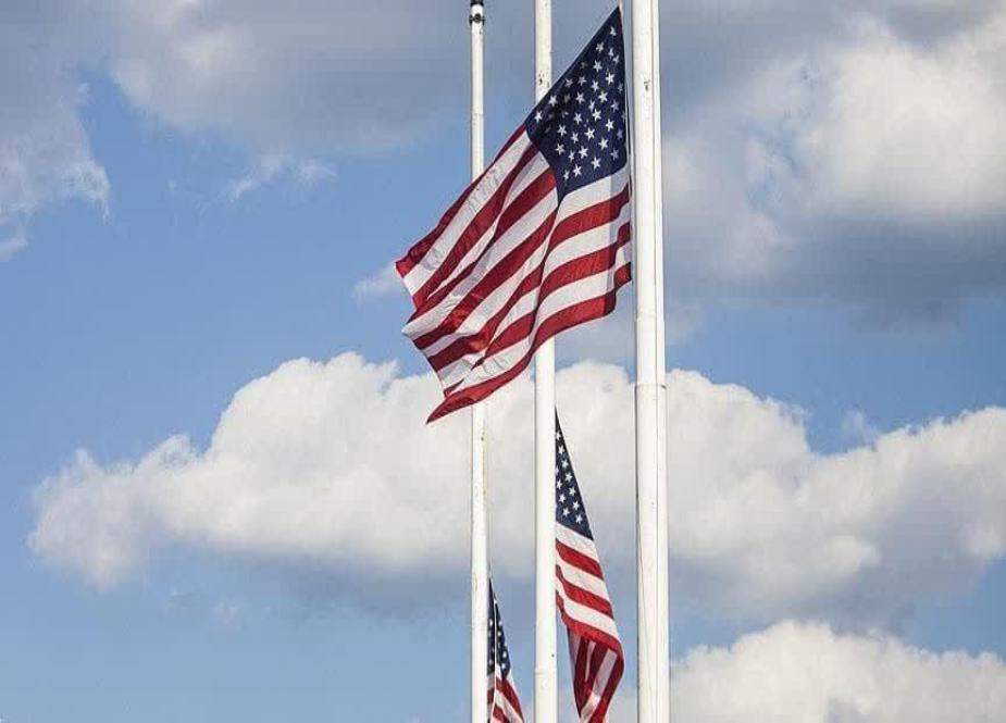 کانگریس میں امریکی پرچم سرنگوں