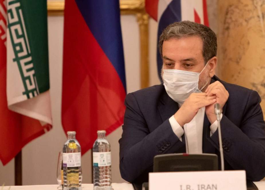 Araqchi attending a meeting of JCPOA Joint Commission in Vienna
