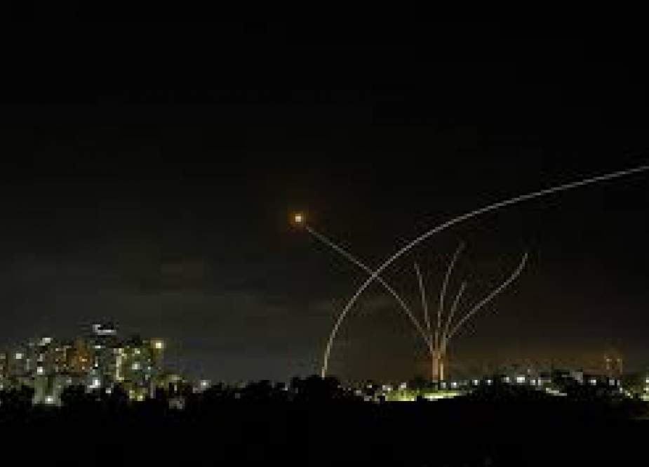 Hamas Military opened rocket fire at Israeli Hatzerim Airbase.jpg