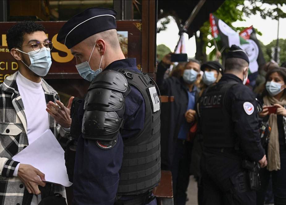 Parisdə Fələstinə dəstək aksiyası: Polis güc tətbiq etdi