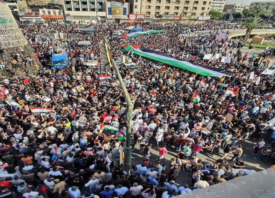 عراق یکپارچه حامی ملت فلسطین