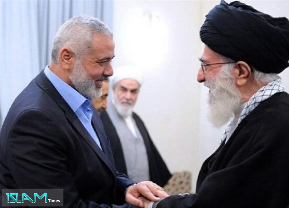 Hamas Chief Writes to Ayatollah Khamenei on Ongoing Developments in Occupied Palestine