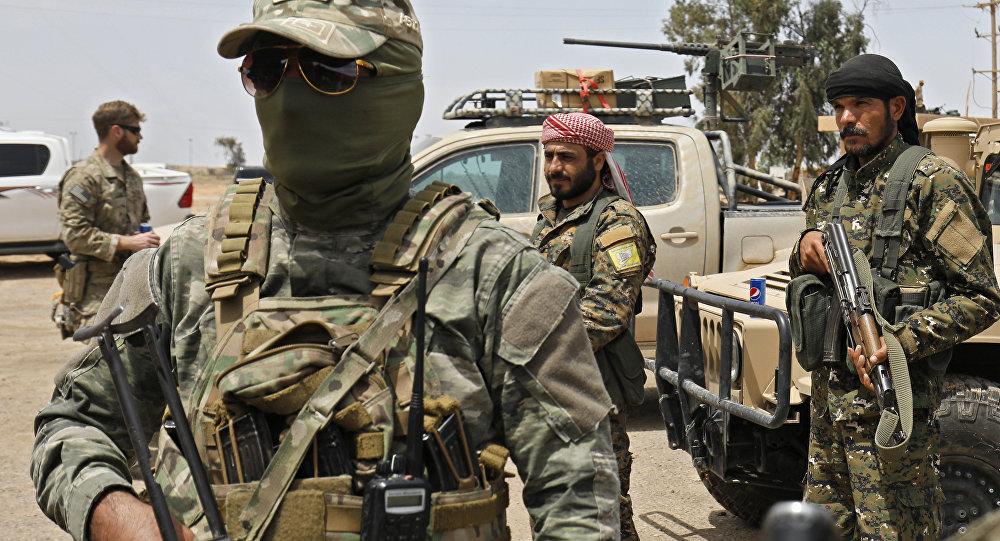 Anggota SDF di kamp Al-Hol (Al-Monitor).