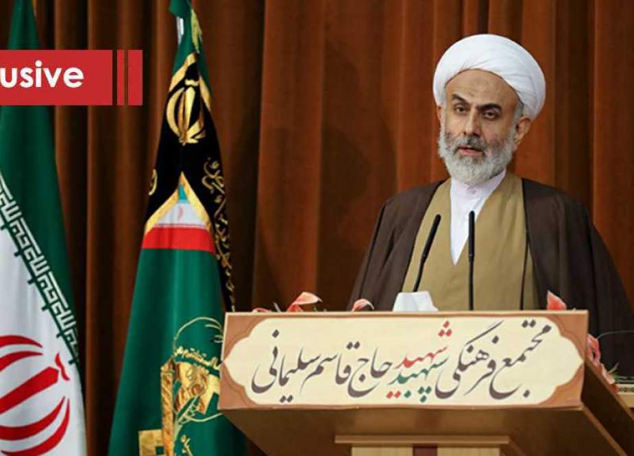 Houjjat al-Islam Sheikh Ali Mohammadi. the representative of Sayyed Ali Hosseini Khamenei, in Iran’s elite Quds Force..jpg