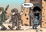 Story of Kabul Fall, US Humiliated in Cartoons