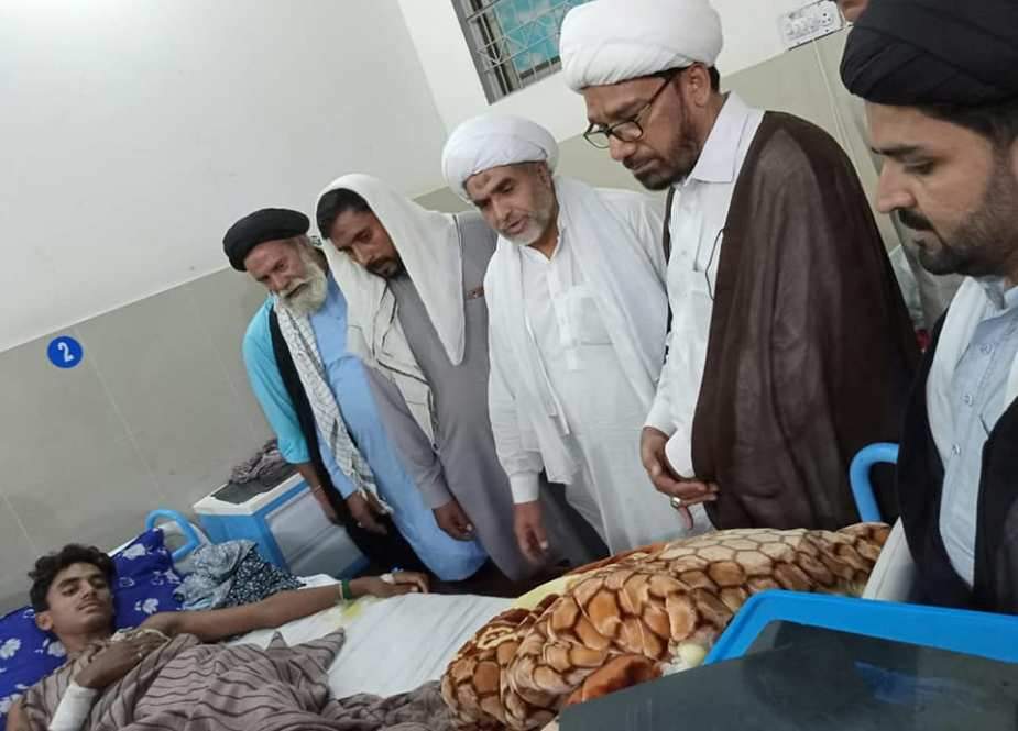 سانحہ بہاولنگر، شیعہ علماء کونسل کے وفد کی زخمیوں کی عیادت
