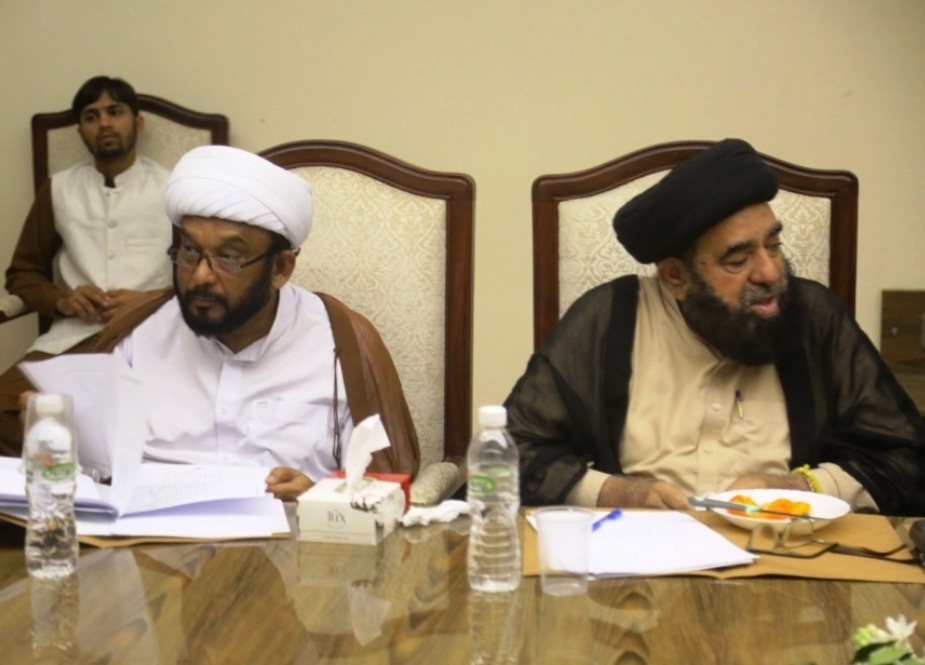 اسلام آباد میں وفاق المدارس الشیعہ پاکستان کی سپریم کونسل اور مرکزی کابینہ کا مشترکہ اجلاس