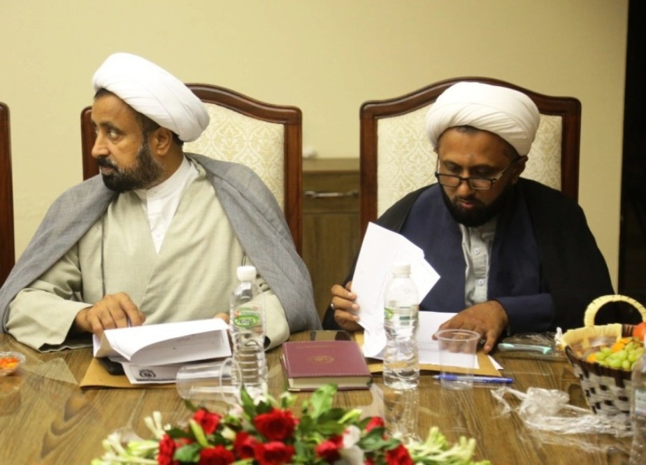 اسلام آباد میں وفاق المدارس الشیعہ پاکستان کی سپریم کونسل اور مرکزی کابینہ کا مشترکہ اجلاس