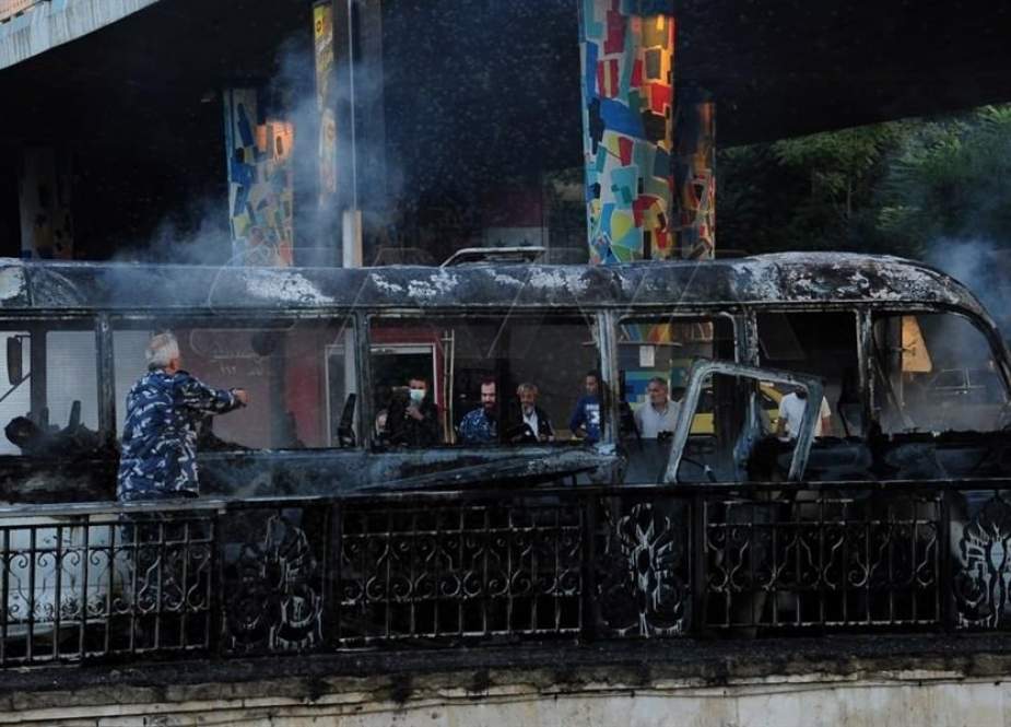 Чехов террорист. Террористы взорвали военный автобус в Дамаске.