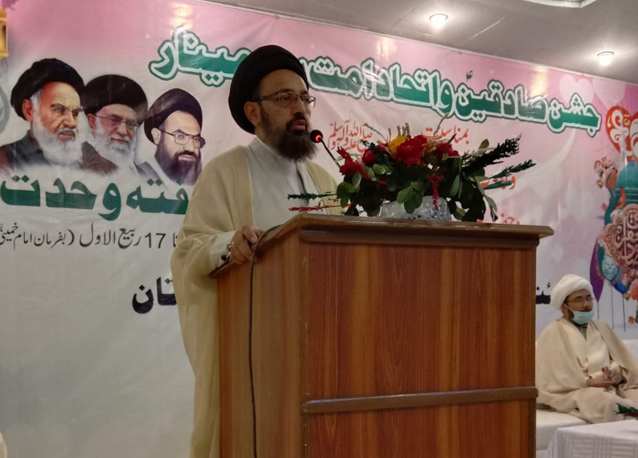 ہیئت آئمہ مساجد و علماء امامیہ پاکستان کے زیر اہتمام کراچی میں جشن صادقین (ع) اور اتحاد امت سیمینار کے مناظر