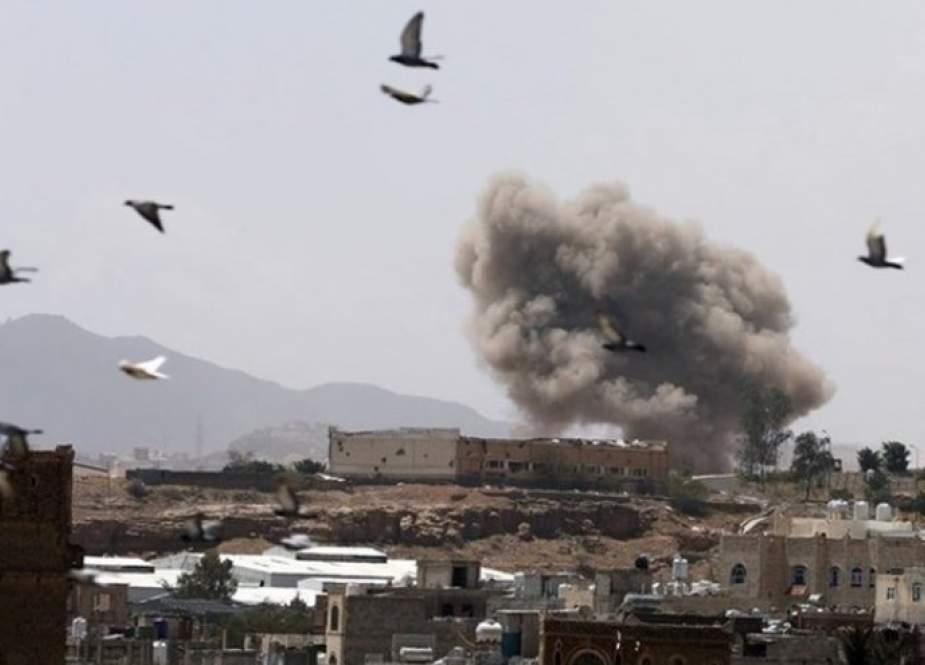 استشهاد مدني يمني بنيران العدوان السعودي بصعدة