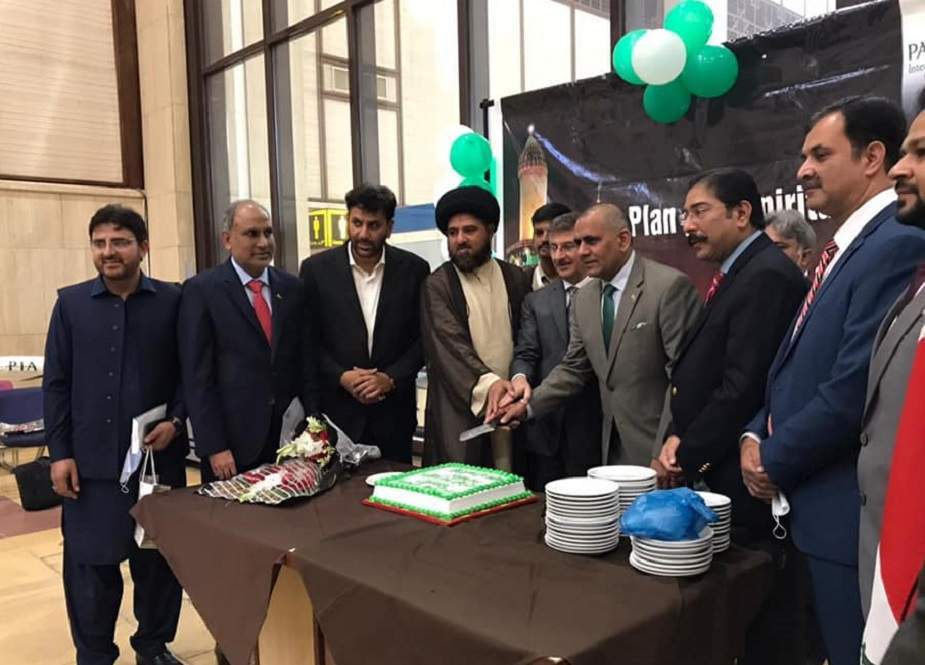 پی آئی اے کا نجف کیلئے سروس کا باقاعدہ آغاز، کراچی ایئرپورٹ پر افتتاحی تقریب