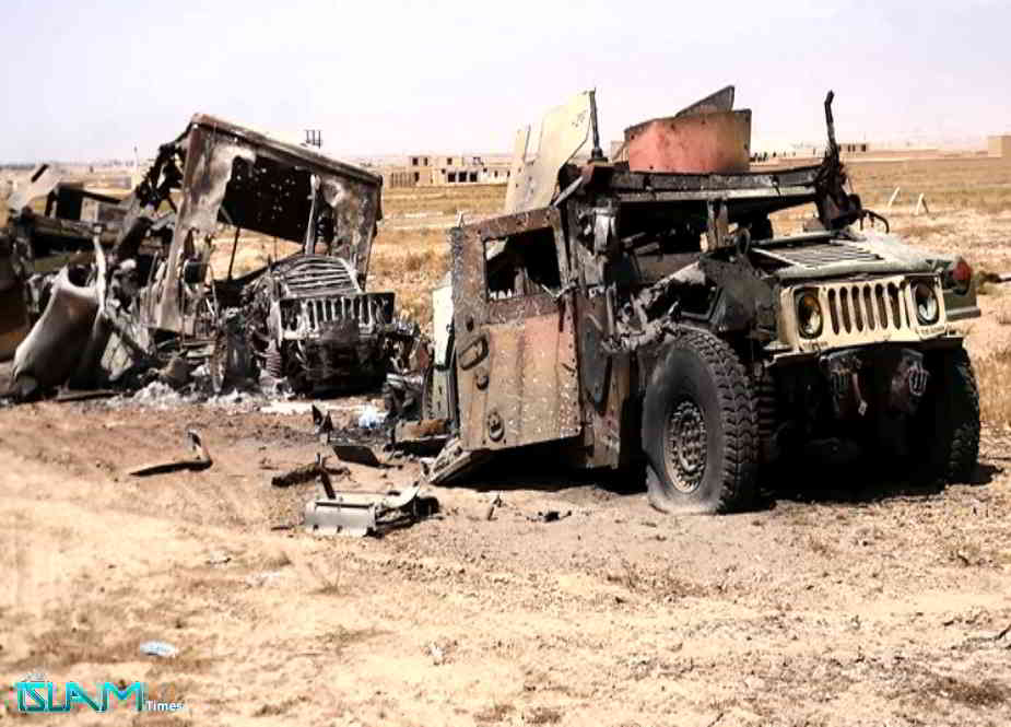 عراق، امریکی فوج کا لاجسٹک قافلہ بم حملے کی نذر