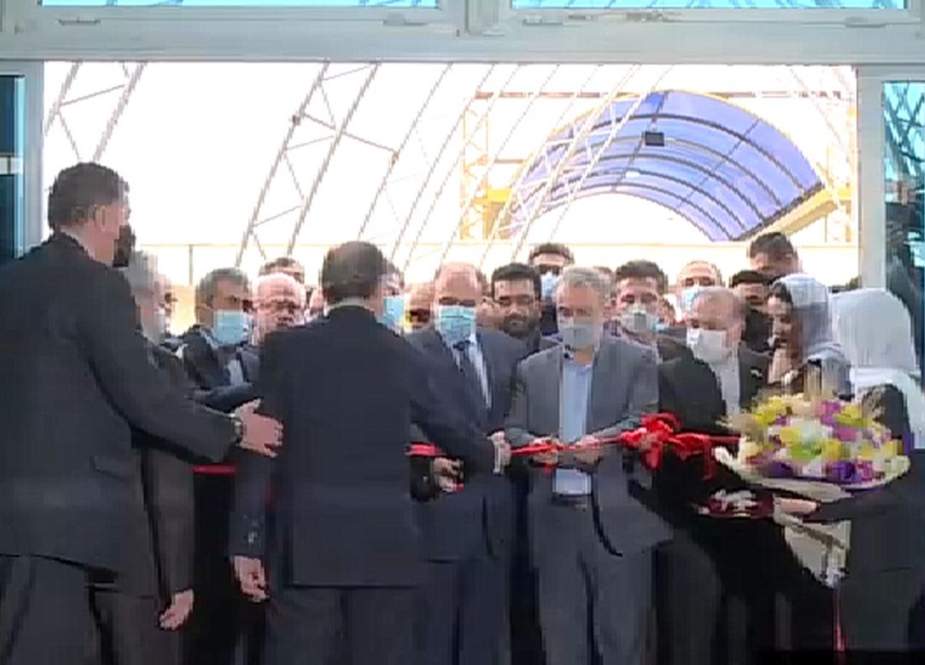 وزير الصناعة الإيراني يفتتح المعرض الإيراني الخاص في سورية