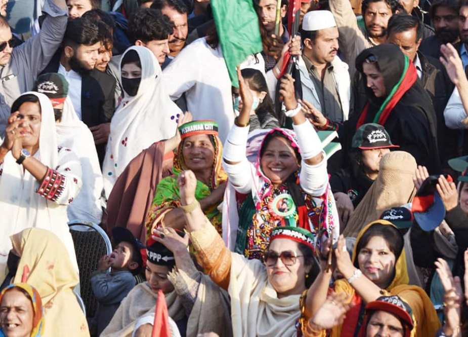پیپلزپارٹی کے یوم تاسیس کے موقع پر پشاور میں جلسہ عام