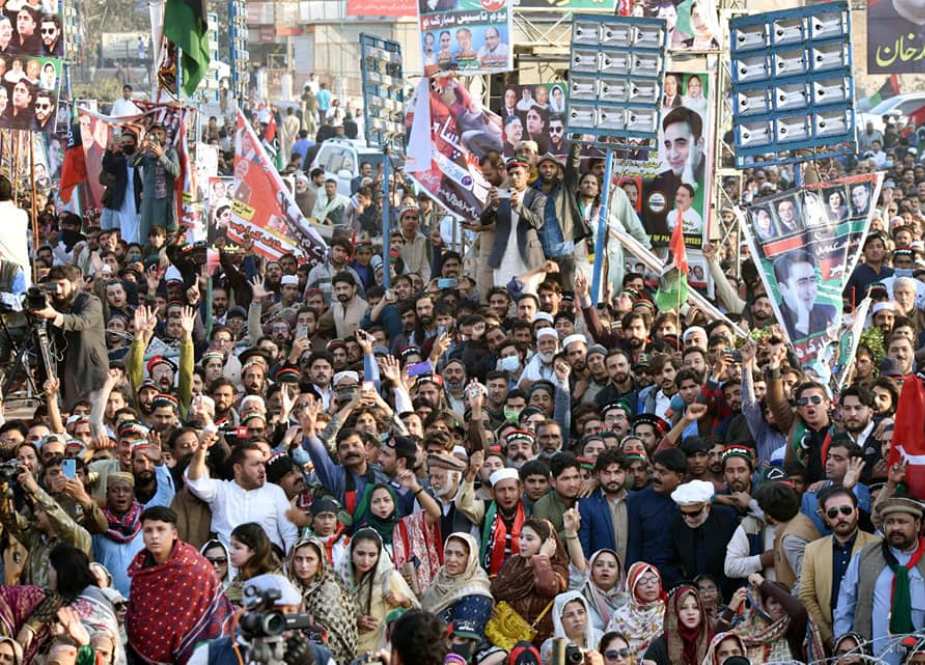 پیپلزپارٹی کے یوم تاسیس کے موقع پر پشاور میں جلسہ عام