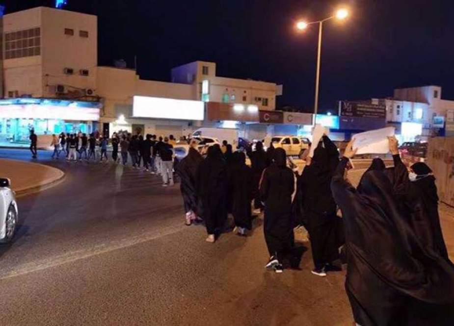 Rakyat Bahrain Memprotes Penahanan Sewenang-wenang, Menuntut Pembebasan Tahanan Politik