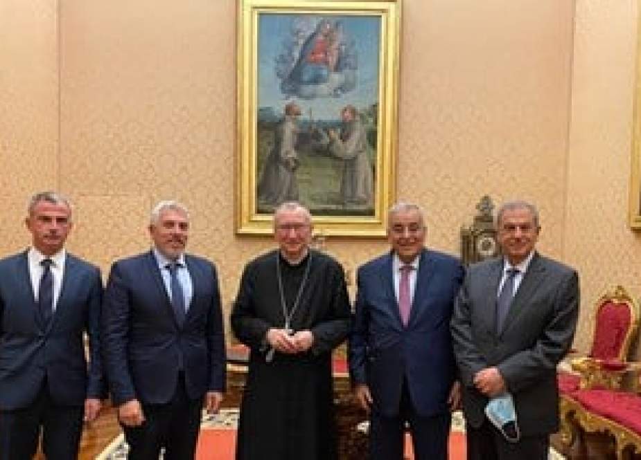 وزير الخارجية التقى أمين سر الفاتيكان ووزير خارجيتها