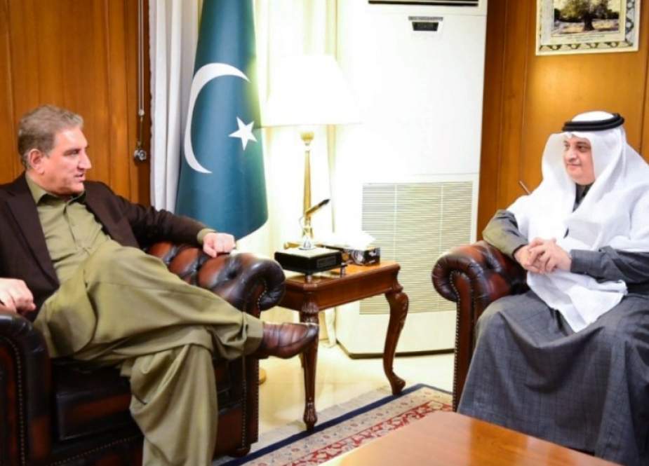 مخدوم شاہ محمود قریشی سے سعودی عرب کے سفیر کی ملاقات