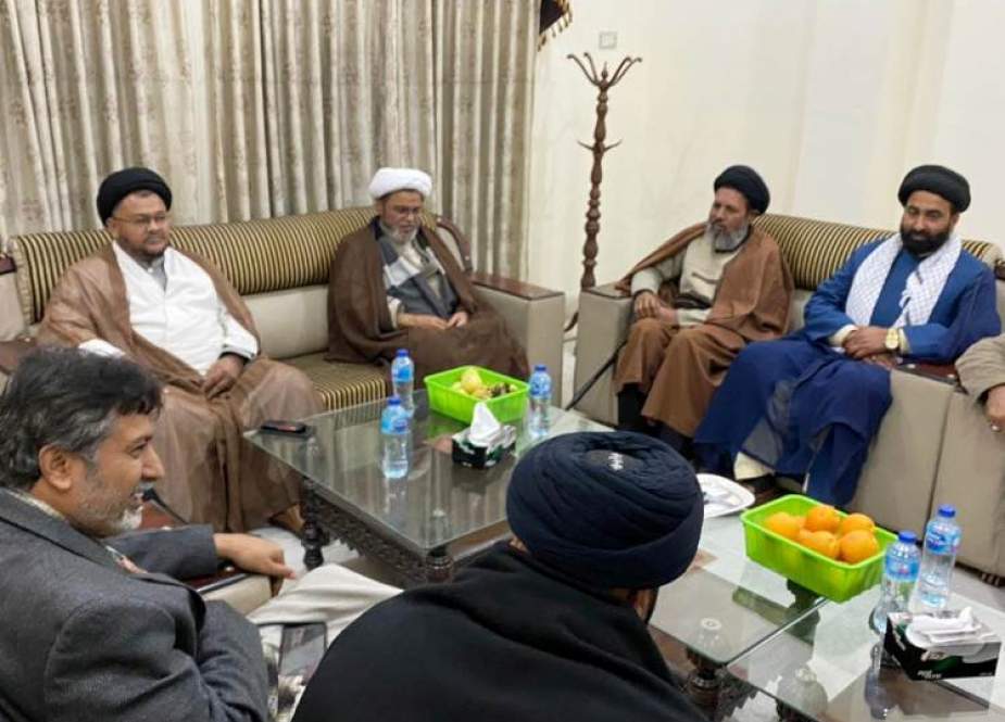 شیعہ علماء کونسل کے مرکزی وفد کی چنیوٹ آمد، علماء و طلباء سے ملاقات