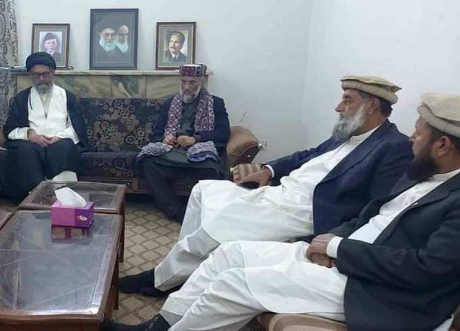 ملی یکجہتی کونسل کے سربراہ صاحبزادہ ابوالخیر زبیر کی علامہ سید ساجد علی نقوی سے ملاقات