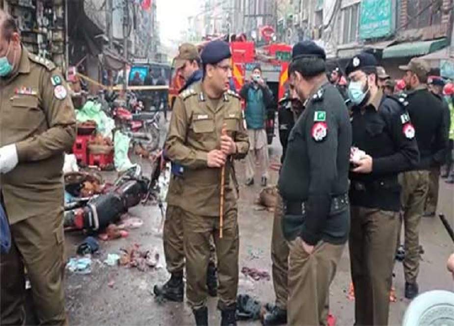 لاہور، انار کلی بازار میں دھماکہ، 3 افراد جاں بحق، 20 زخمی