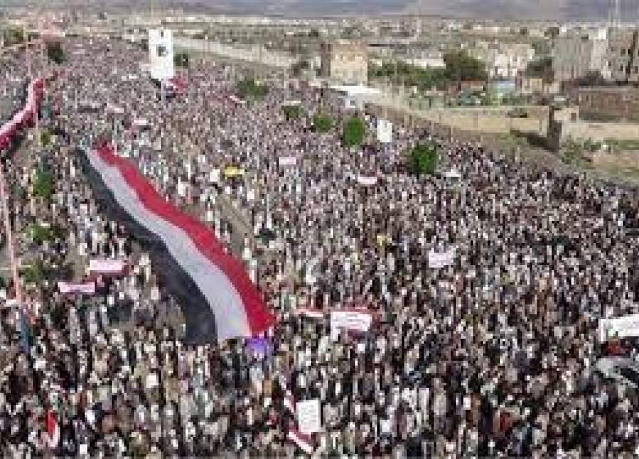 راهپیمایی عظیم مردم یمن علیه آمریکا