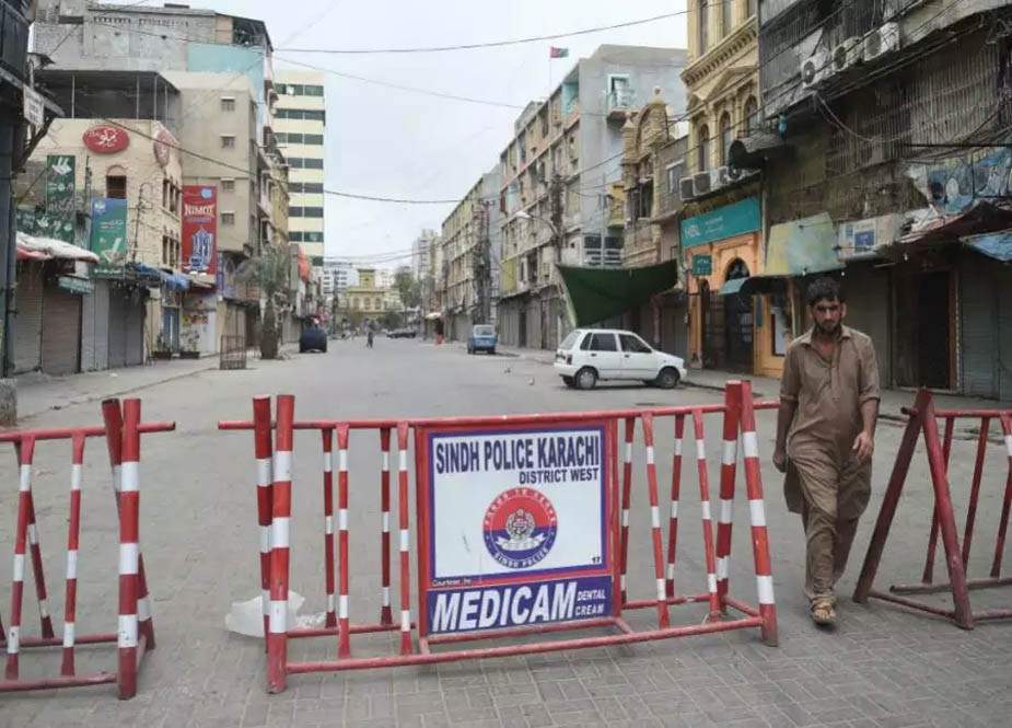 کراچی میں اومیکرون کے بڑھتے ہوئے کیسز نے خطرے کی گھنٹی بجادی، مزید علاقوں میں لاک ڈاؤن نافذ