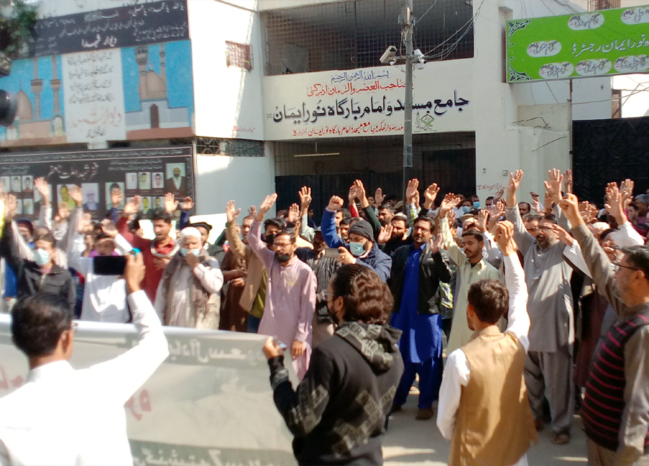 کراچی، ایم ڈبلیو ایم کا مظلوم یمنی مسلمانوں پر بدترین سعودی جارحیت کیخلاف احتجاج