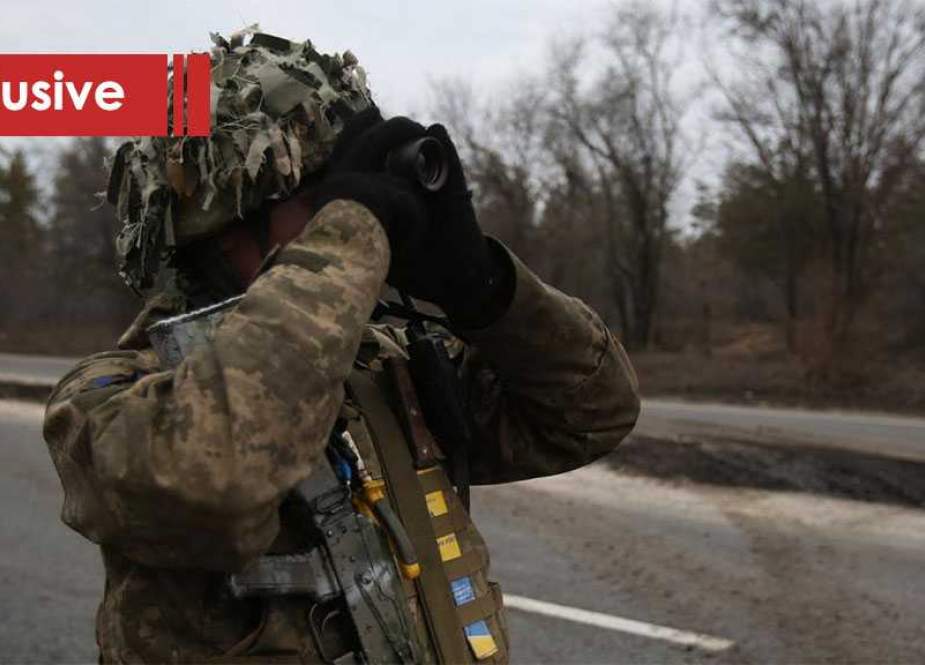 Jurnalis rilis video pasukan militer ukraina saat gencatan senjata dengan pasukan militer rusia